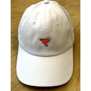 Birddogs Hat white bird logo orange LOGO Cap Strap back Adjustable Lightweight